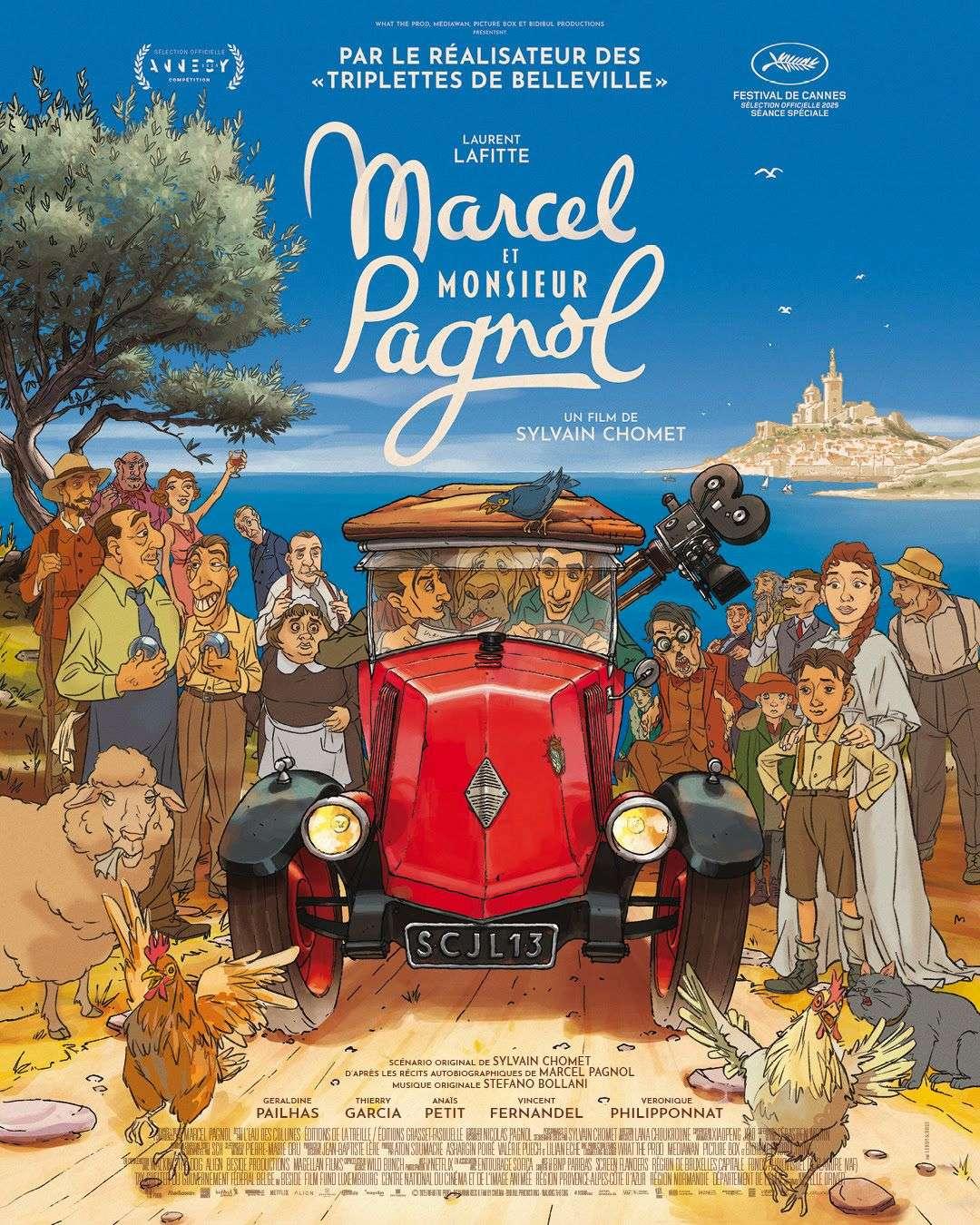 Affiche du filmMARCEL ET MONSIEUR PAGNOL